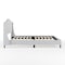 Martha Stewart Amelia Queen Upholstered Platform Bed w/Curved Headboard and Cushioned Siderails, Wood Slat, Gray TW-3WDB02B-Q-GY-MS - alternate 4